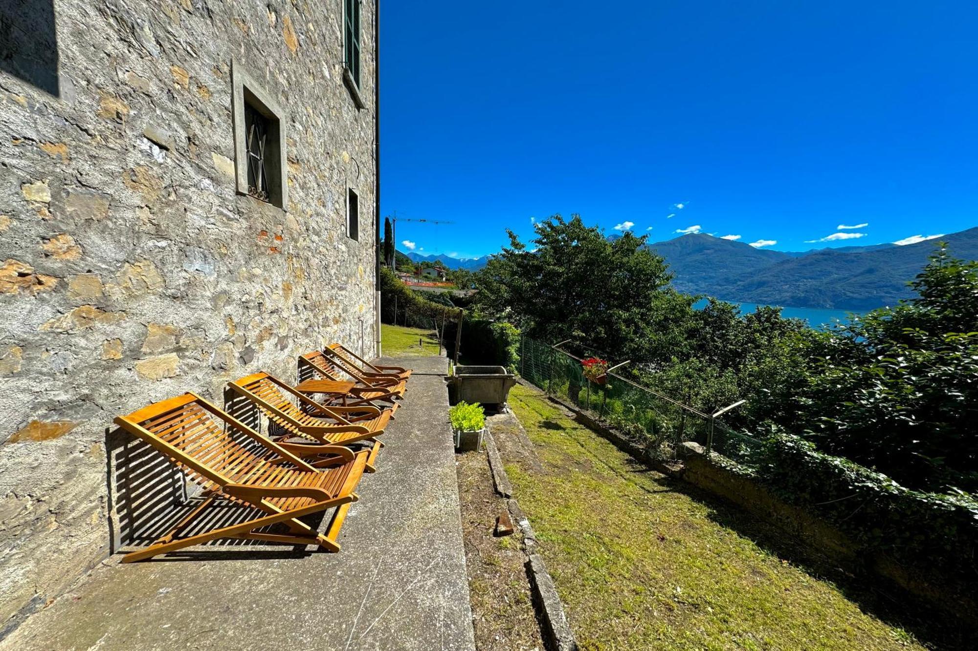Вилла Casa Di Pietra Менаджо Экстерьер фото